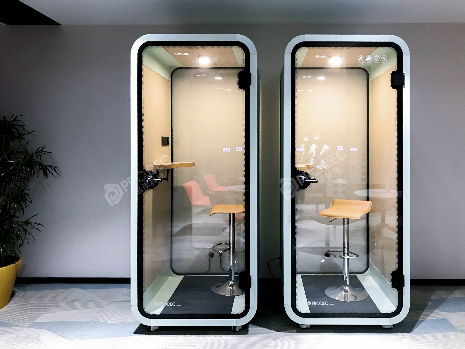 soundproof booth