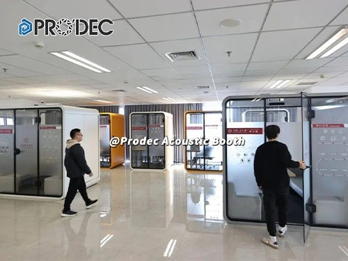 The Renmin University school soundproof acoustic office meeting pod (3)压缩.webp