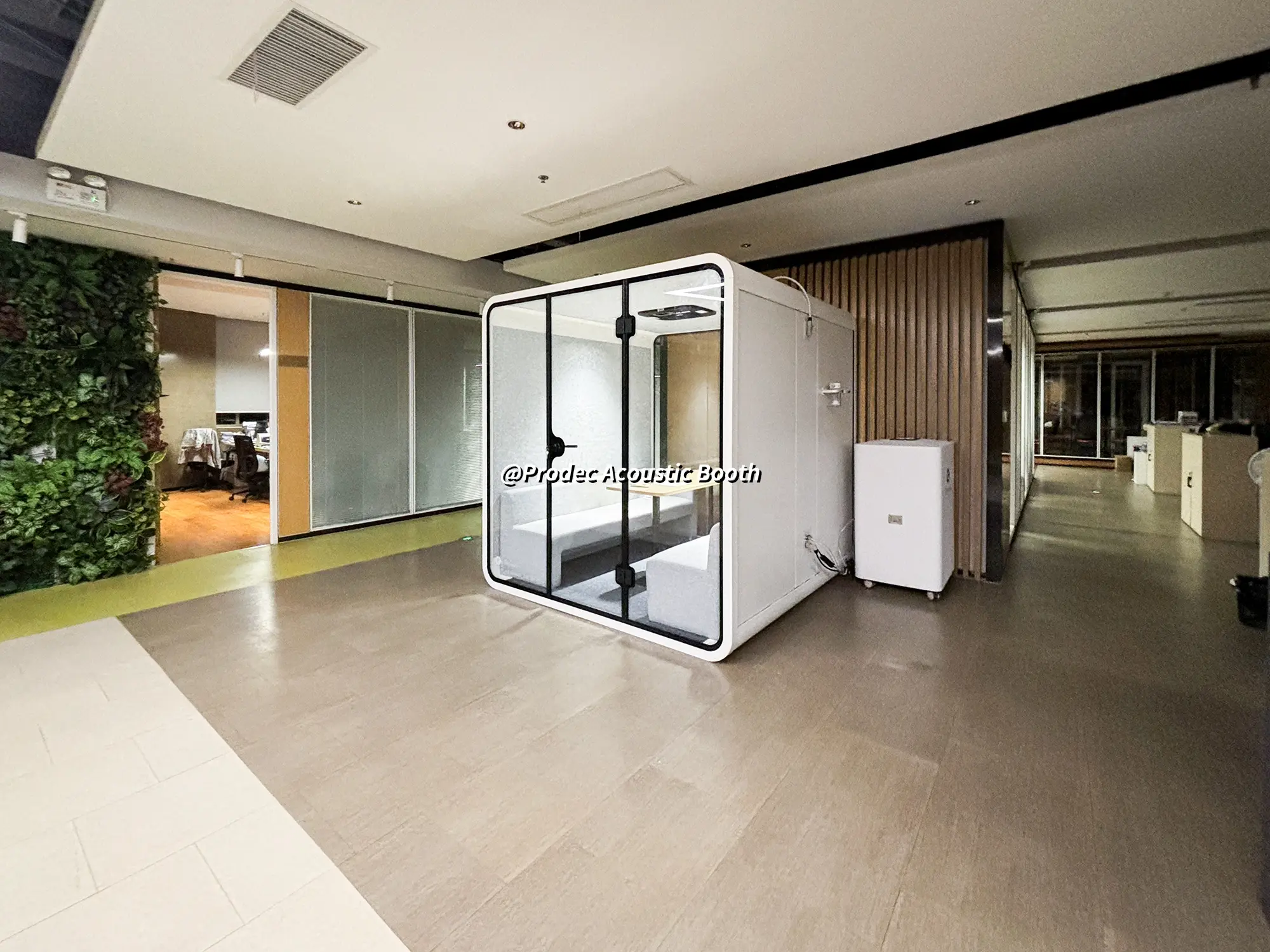 soundproof meeting pod