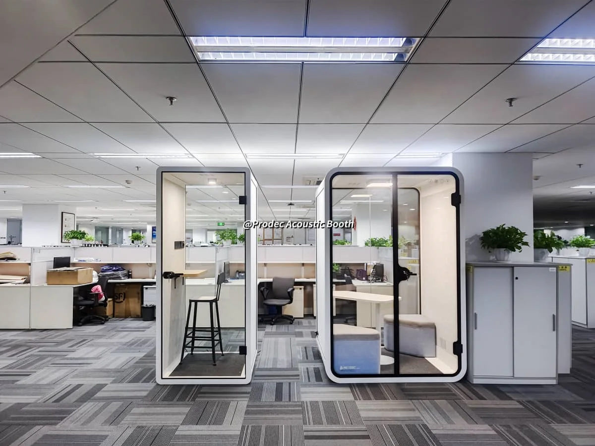 soundproof meeting pod
